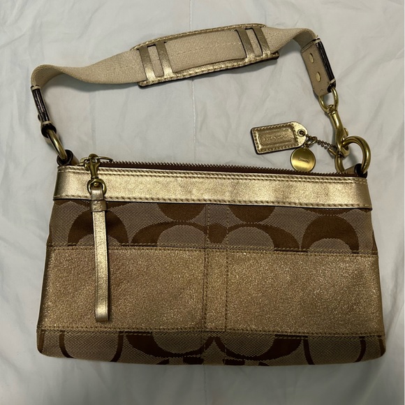 Gold Coach Bag - Picture 3 of 5